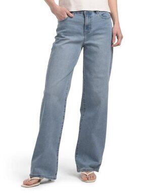 D. JEANS NEW YORK High Rise Wide Leg Jeans